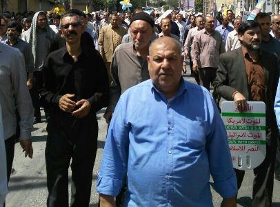 مراسم راهپیمایی روز جهانی قدس در استان کرمانشاه آغاز شد