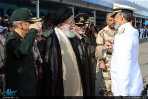 حضور و سخنرانی فرمانده معظم کل قوا در دانشگاه علوم دریایی امام خمینی(ره) نوشهر