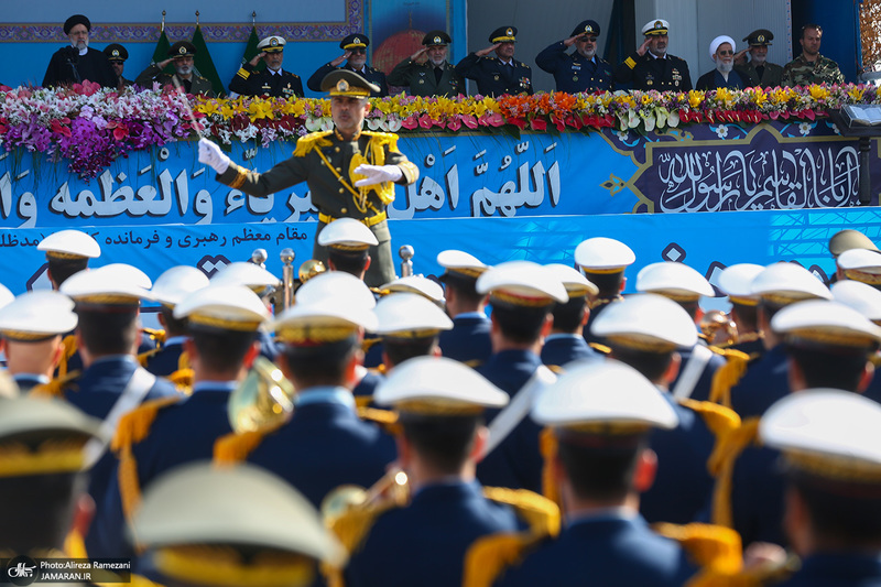 مراسم رژه روز ارتش در جوار حرم مطهر امام خمینی (س) -1