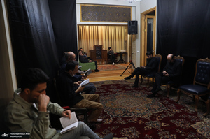 احیای شب بیست و یکم ماه مبارک رمضان در منزل صادق خرازی