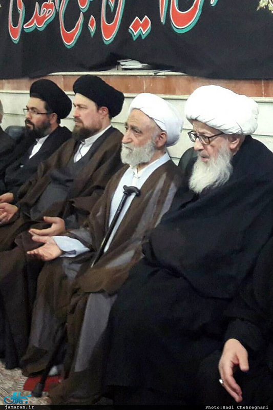 مراسم چهلمین روز درگذشت آیت الله راستی کاشانی(ره) در قم 