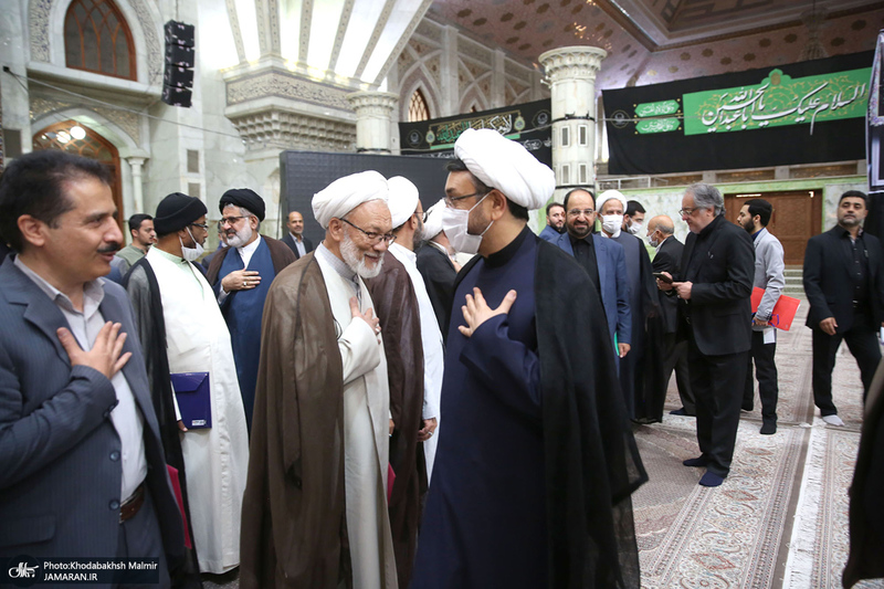 تجدید میثاق رئیس و کارکنان موسسه‎ تنظیم و نشر آثار امام خمینی با آرمان های بنیانگذار جمهوری اسلامی