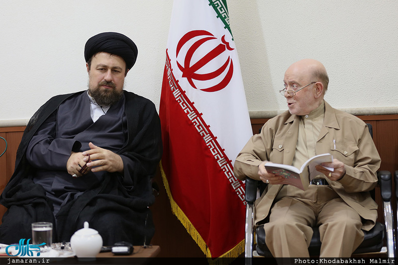 دیدار اعضای شورای مرکزی حزب موتلفه اسلامی با سید حسن خمینی 