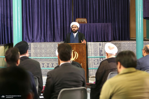 دیدار اعضای جبهه فرهنگی نقلاب اسلامی با سید حسن خمینی