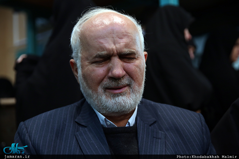 مراسم وداع با پیکر آیت الله هاشمی رفسنجانی در حسینیه جماران