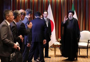 رسانه ژاپنی: رئیسی و نخست‌وزیر ژاپن در نیویورک در خصوص برجام و امنیت کشتی ها در تنگه هرمز دیدار می‌کنند