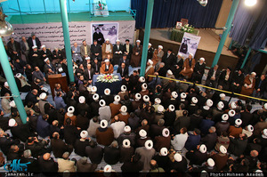 مراسم چهلمین روز درگذشت آیت الله العظمی موسوی اردبیلی(ره) در حسینیه جماران