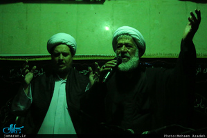 مراسم احیای شب بیست و یکم ماه مبارک رمضان در محضر استاد امجد