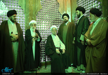 تجدید میثاق هیأت رئیسه و اعضای مجلس خبرگان رهبری با آرمان های امام خمینی(س)