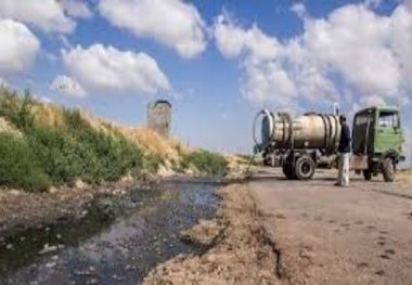 دفع غیربهداشتی فاضلاب در یک شهر بین‌المللی ایران