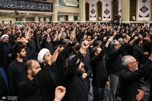 مراسم شام غریبان سید و سالار شهیدان در حسینیه امام خمینی