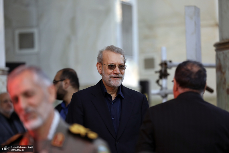 حضور شخصیت‌های سیاسی و مسئولان کشوری و لشکری در مراسم سالگرد ارتحال حضرت امام خمینی (س) -1