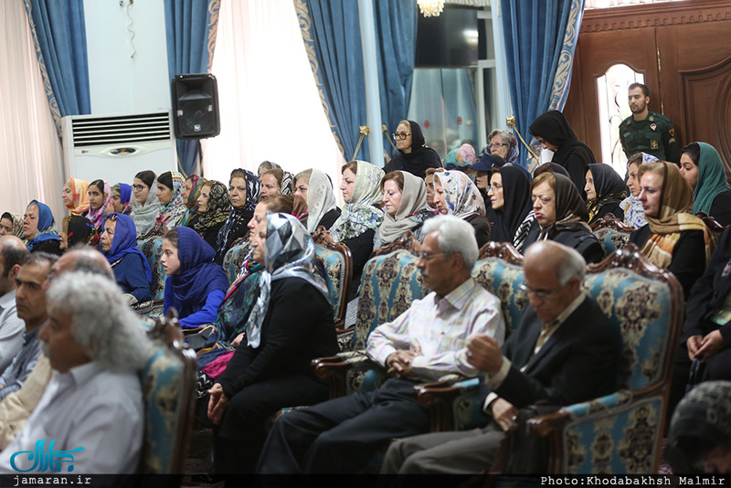 دیدار جمعی از نمایندگان ادیان الهی باسید حسن خمینی 