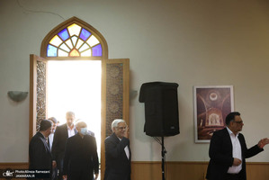 مراسم تودیع و معارفه رییس بنیاد ایرانشناسی با حضور عارف