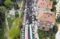 تجمع هزاران نفری در استانبول برای حمایت از فلسطین (8)