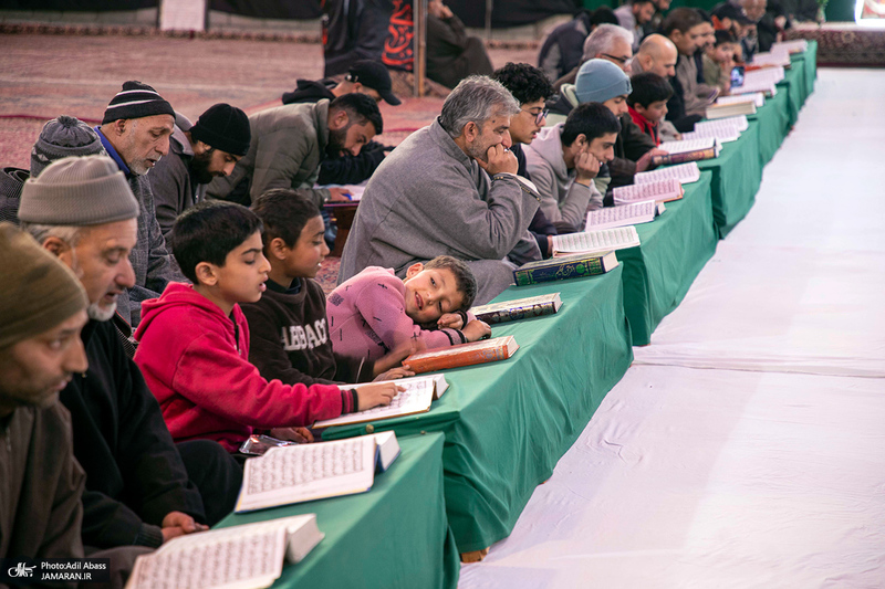 محفل انس با قرآن کریم در کشمیر ھند