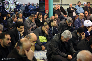 مراسم بزرگداشت آیت الله موسوی بجنوردی (ره) در حسینیه جماران - 3