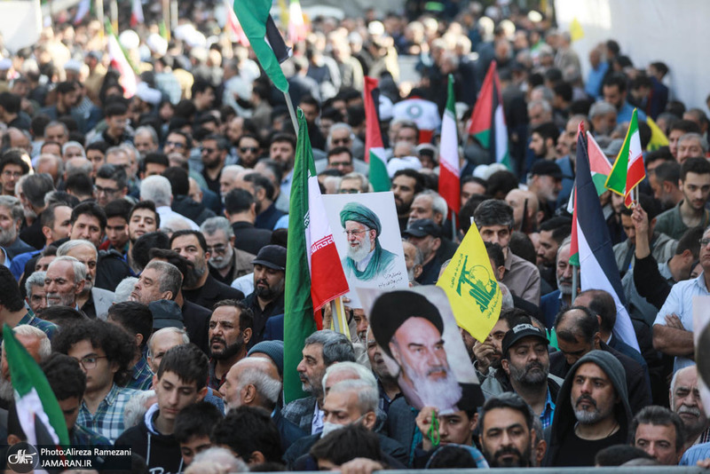 راهپیمایی باشکوه 13 آبان در تهران - 4