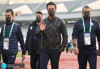 برادران مجیدی با مرد پرنده استقلال!+عکس