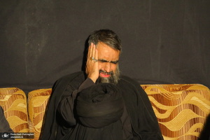 مراسم عزاداری دهه اول ماه صفر در بیت آیت الله شاه آبادی در قم‎