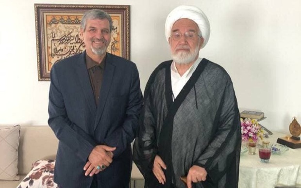 مصطفی کواکبیان به دیدار مهدی کروبی رفت/ دبیرکل حزب مردم سالاری: حصر رو به پایان است