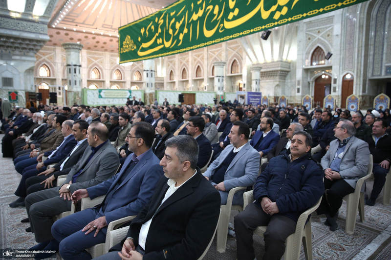 دیدار رئیس و اعضای کمیته امداد با سید حسن خمینی