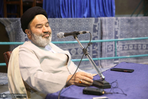 بازدید نخبگان اهل سنت از جماران - حجت الاسلام ابوالحسن نواب