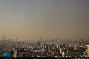 آلودگی هوای امروز تهران(1396/9/28)