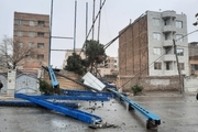 طوفان در مشهد جان یک دختر بچه هفت ساله را گرفت