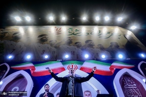 هشتادمین اجتماع پر شور مردم در میادین تهران