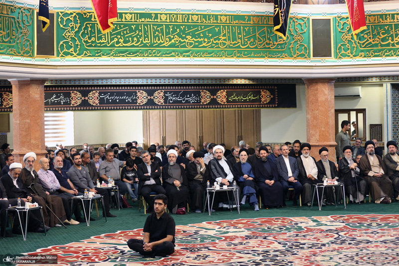مراسم بزرگداشت محمدعلی جماعتی در حسینیه شماره 2 جماران - 2