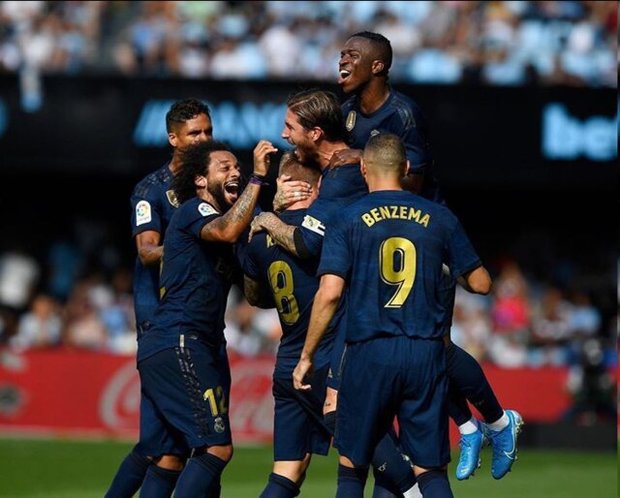 صدرنشینی رئال با پیروزی مقابل سلتاویگو