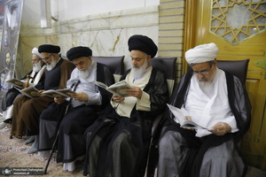 مراسم سالگرد ارتحال امام خمینی (س) از سوی رهبر معظم انقلاب اسلامی در قم