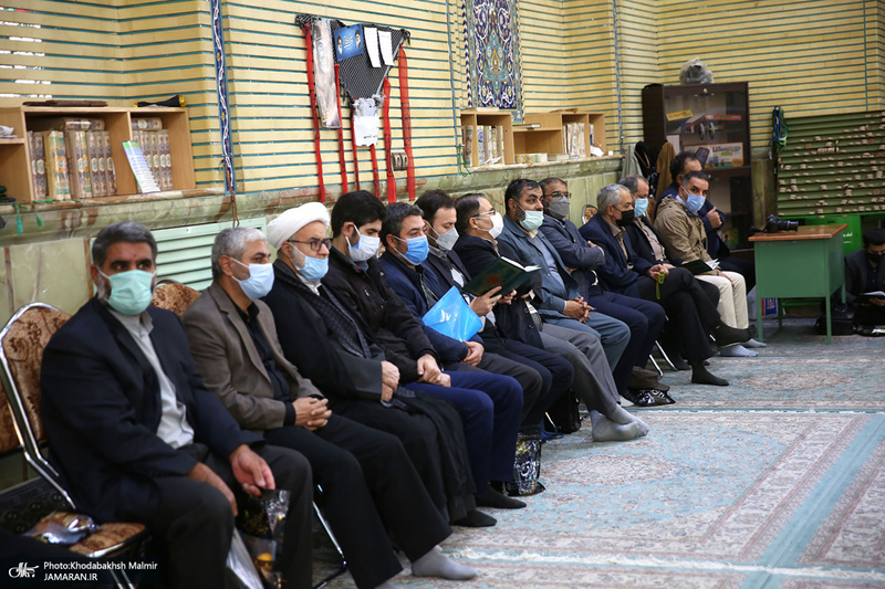 مراسم ختم مرحوم حاج محمد کمساری در قم -1