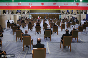 دیدار رئیس و مسئولان قوه قضائیه با رهبر معظم انقلاب