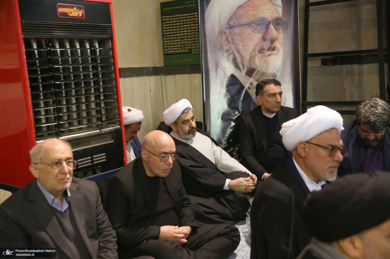 مراسم ختم مرحوم حجت الاسلام و المسلمین صالحی منش در حسینیه جماران