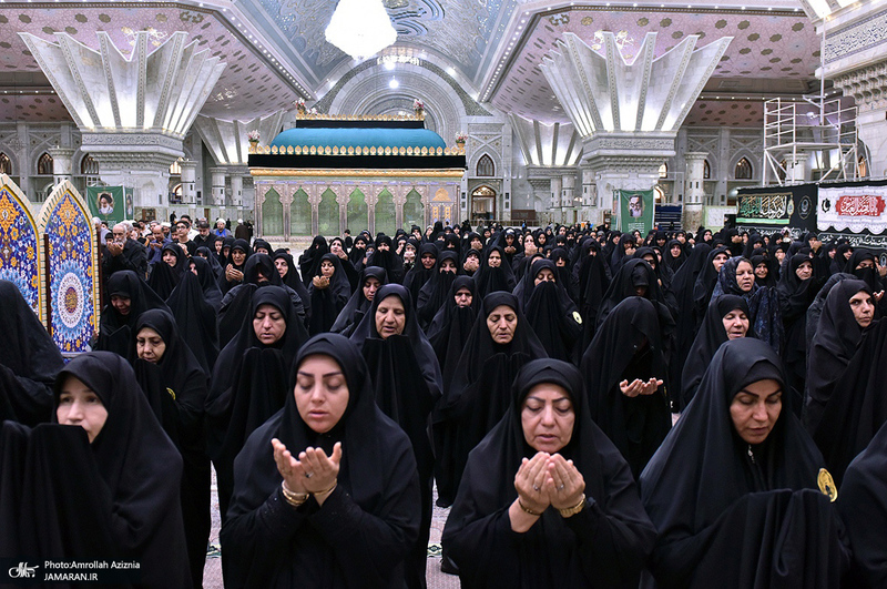 مراسم عزاداری 28 صفر در حرم مطهر امام خمینی (س)