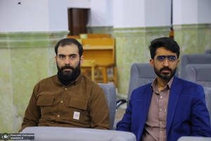 اهدا آثار برتر خوشنویسان به موسسه تنظیم و نشر آثار امام خمینی (س) نمایندگی قم