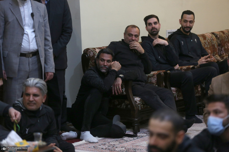دیدار مدیرعامل و بازیکنان باشگاه فرهنگی ورزشی پیکان با سید حسن خمینی