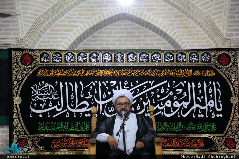 مراسم سومین شب درگذشت ایت الله حاج نصرالله شاه آبادی در قم