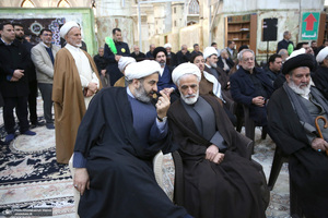 مراسم تشییع و خاکسپاری آیت الله موسوی بجنوردی (ره) -4