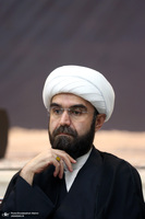 مراسم عزادارای شب عاشورا در حرم مطهر امام خمینی