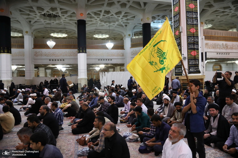 مراسم بزرگداشت حضرت امام (س) در مسجد اعظم قم