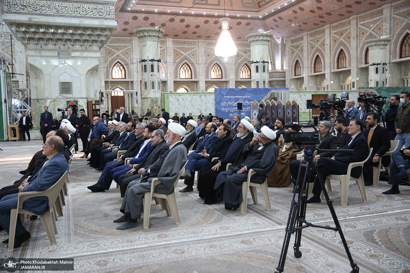 تجدید میثاق رئیس قوه قضاییه و جمعی از اعضای دستگاه قضا با آرمان های حضرت امام خمینی (س)-2