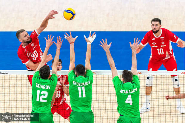 لیگ ملت های والیبال| شاهکار بلغارستان با شکست لهستان در خانه