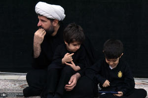 مراسم شام غریبان اباعبدالله حسین (ع) در حرم مطهر امام خمینی