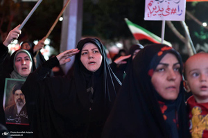 صد و پنجمین اجتماع پر شور مردم در میدان ابوذر