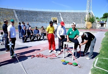 برگزاری اردوی تیم ملی دو و میدانی جانبازان در تبریز