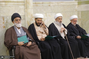 مراسم بزرگداشت آیت الله امامی کاشانی (ره) در مسجد اعظم قم