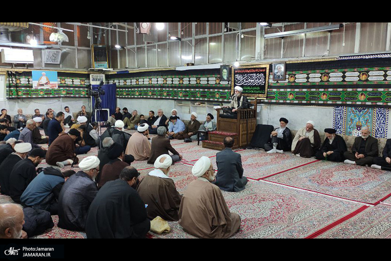 احیای شب بیست و یکم ماه مبارک رمضان در بیت آیت الله العظمی صانعی (ره)